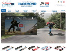 Tablet Screenshot of hammondboards.com